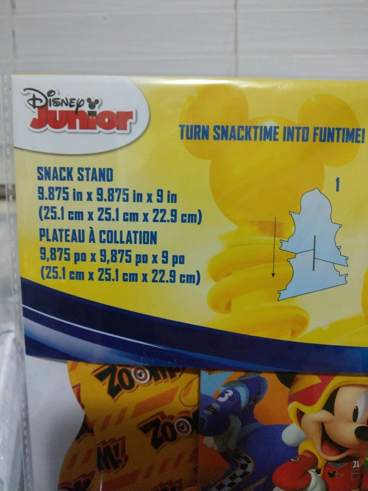 Disney Junior Mickey and the Roadster Corredores Fiesta de Cumpleaños Favor Cupcake Tower Foto 3 de 4