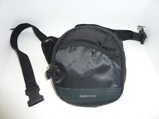 MAINSTAYS Portable CD Player Fanny Pack Case POLYESTER Black Waist Belt Black