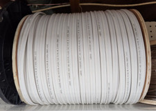 750' Spool Unbranded TA-H91319 RG59 Coax 18/2 Underground Siamese Cable White