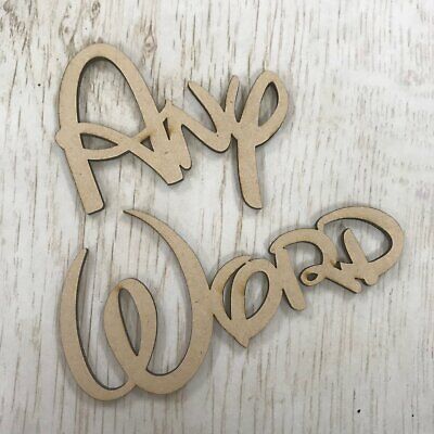 Wooden Words//Letters DISNEY FONT Personalised Names Wedding//Home//Gift