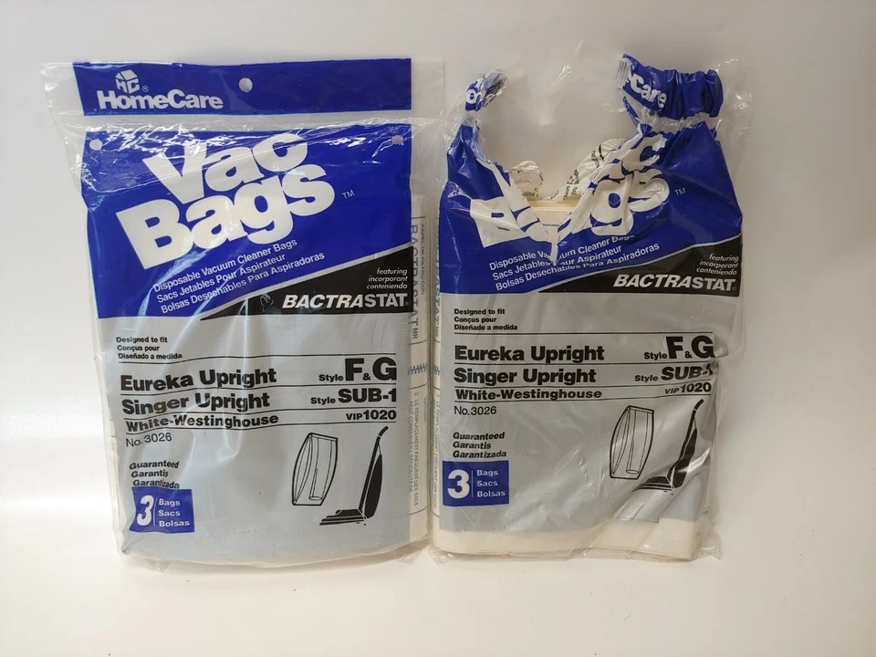 Eureka Upright Vacum Bags Style F & G ( lot of 5) - Image 2 of 4