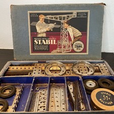 Walthers Stabil  Metallbaukasten Nr. 51a, gebraucht mit Gebrauchsspuren