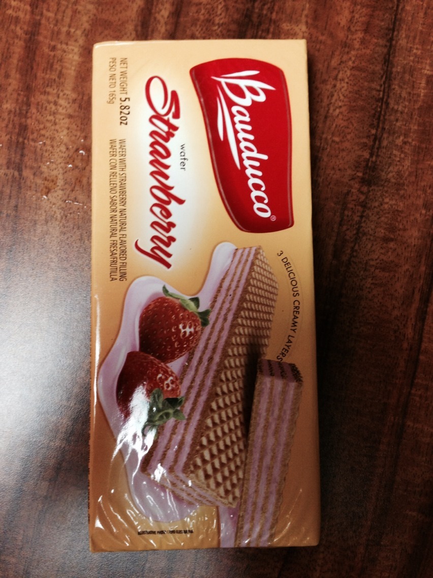 Bauducco Strawberry Wafers