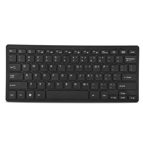 Black 78 Keys Ultra Thin Mini USB Wired Keyboard For Desktop Computer Laptop Set - Picture 10 of 22