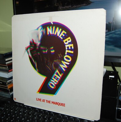 NINE BELOW ZERO.  ''LIVE AT THE MARQUEE''  LP UK 1980. A&M LABEL. ORIG.