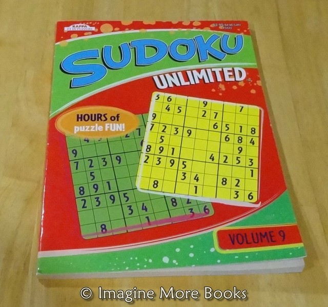4 Sudoku Collection Kappa 148 Sudoku 8 Kakuro Puzzles Per Vol For 