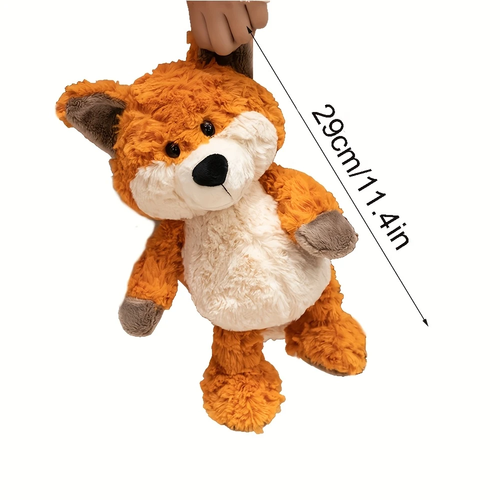 11" Orange Fox Plush Toy - New - Picture 2 of 2