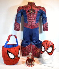 Costume Bundle Spiderman Dress-Up - Jumpsuit, Mask, Web-Slinger  Treat Basket