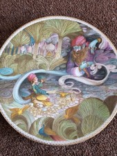 Haviland Limoges Aladdin Et La Lamps Merveilleuse Plate 1982