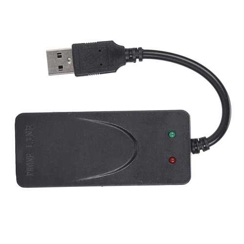 USB 56K External Dial Up Fax Data Modem Dual RJ11 Ports Support Caller ID Co BST - Picture 21 of 22