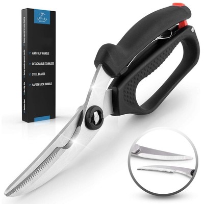 Zulay Kitchen Spring-Loaded Poultry Shears