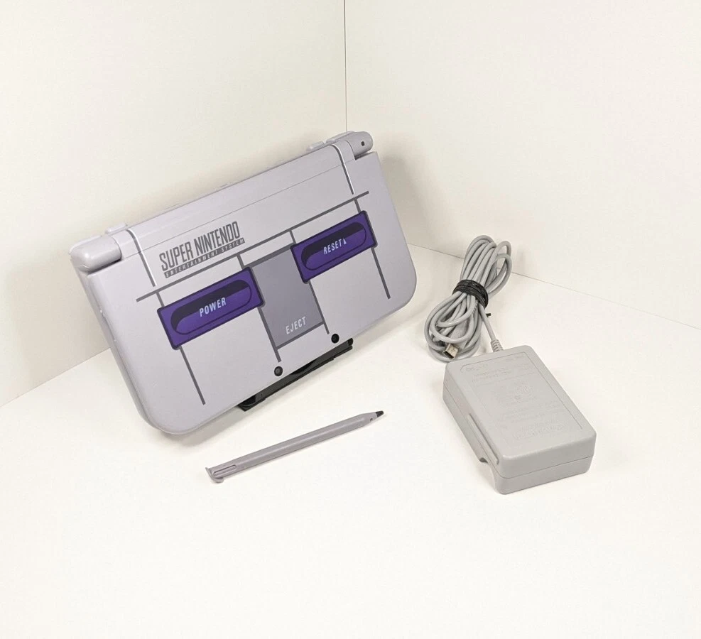 Foster kæde tonehøjde Nintendo New 3DS XL SNES Edition US Console - Tested + Charger &amp;  Original Stylus 45496782320 | eBay