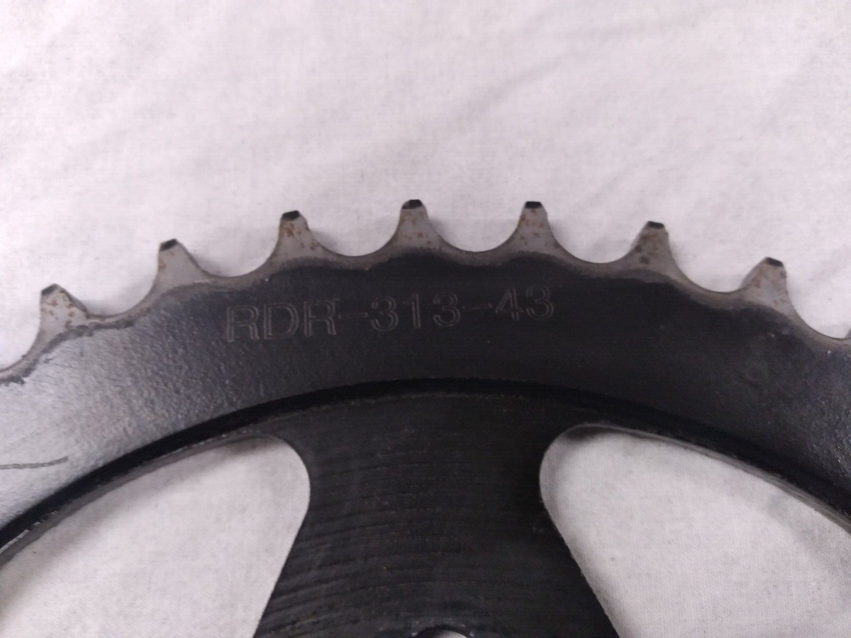 Race Driven Rear Sprocket 43 tooth Kawasaki Ninja ZX-10 ZX1000
