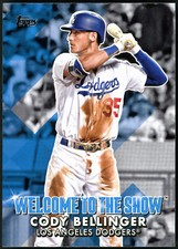 2022 Topps Series 1 Baseball Cody Bellinger Welcome to the Show #WTTS-21 Dodgers
