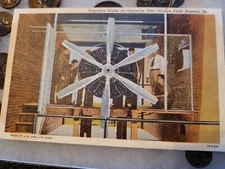 Post Card Aviation US Army Air Corps WW2 Chanute Field Rantoul Aircraft Engine 