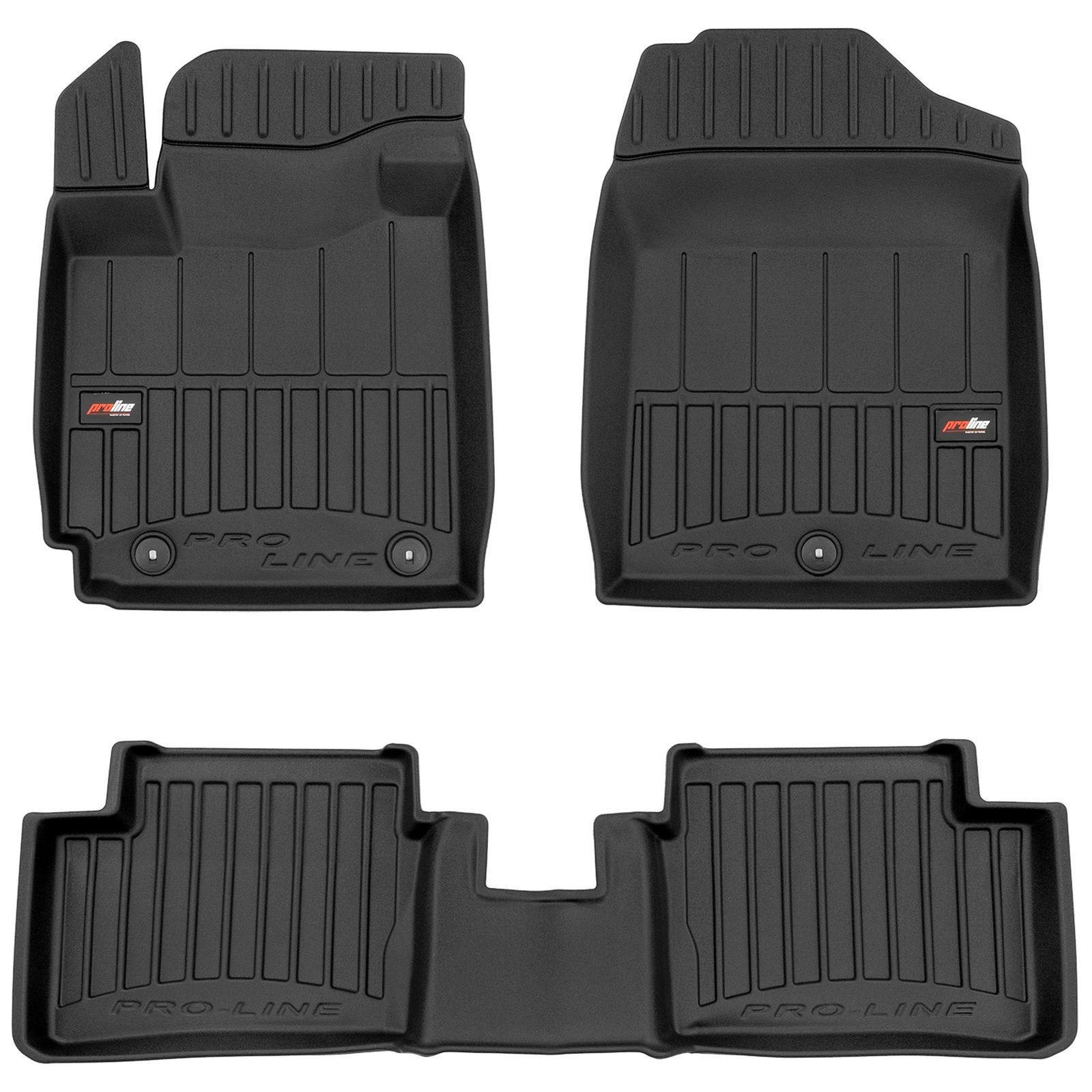 Tapis de sol TPE Frogum Pro-Line noir voiture Kia Picanto III accessoire auto 2017