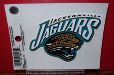 JACKSONVILLE JAGUARS LOGO 3X4 SMALL STATIC DECAL RICO INDUSTRIES