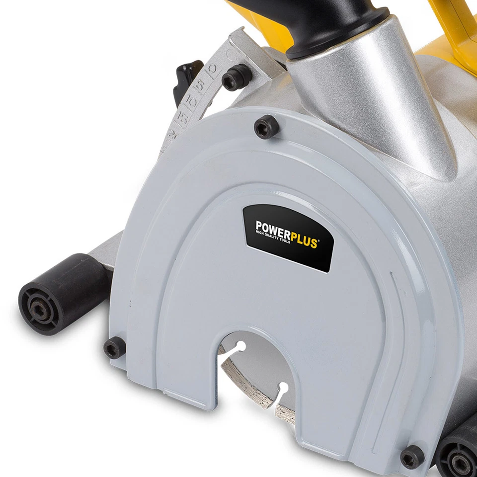 Mauernutfräse Schlitzfräse Fräse 1800 Watt incl. 4 Diamant- Trennscheiben 150 mm - Bild 3 von 4