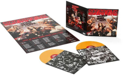 World Wide Live-180-Gram Orange Colored Vinyl by Scorpions (Record, 2023)