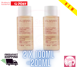 clarins peach water