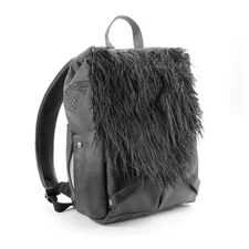 THINKGEEK GAME OF THRONES JOHN SNOW FAUX LEATHER & FUR BACKPACK - BRAND NEW!