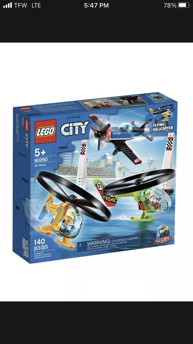 LEGO City 60260 Airport Air Race Building Fun Play Set NEW