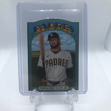 2021 Topps Heritage Fernando Tatis Jr. 1972 Mini Die Cut SP 72DC-4  Padres