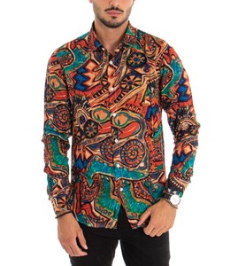 camicia uomo viscosa