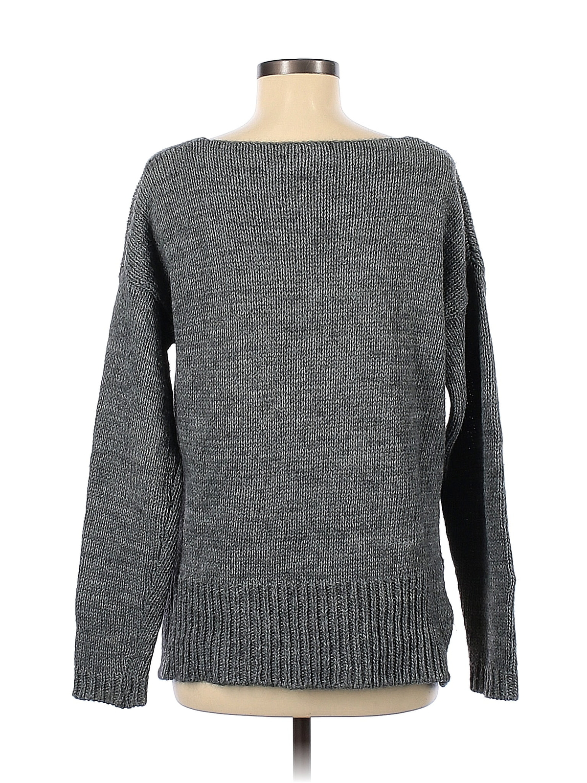 Brandy Melville Women Gray Wool Pullover Sweater One Size eBay