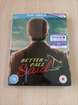 STEELBOOK BLU RAY ~ BETTER CALL SAUL SEASON 1 ~ Neu Versiegelt!!!