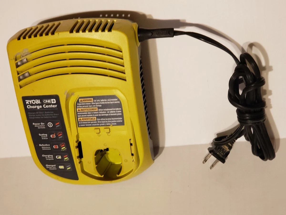 Ryobi one+ plus battery charger outlet