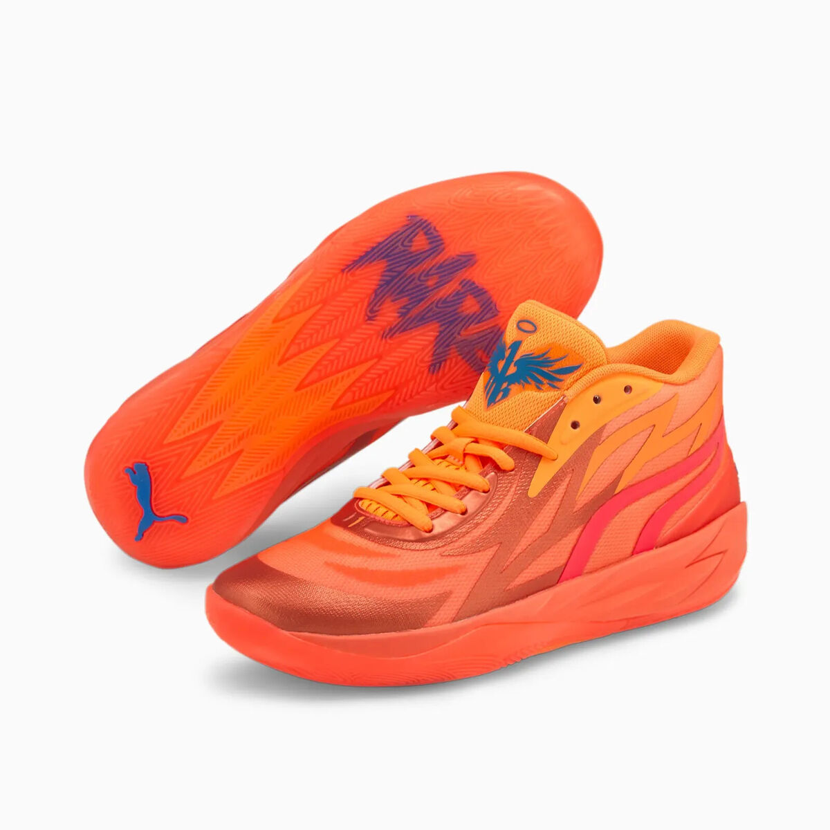 Puma Lamelo Ball MB.02 Supernova Basketball Fiery Ultra Puma Lamelo Ball MB.02 Supernova Basketball Fiery Ultra