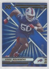 2021 Panini XR Rookies Blue 16/199 Greg Rousseau #126 fm0