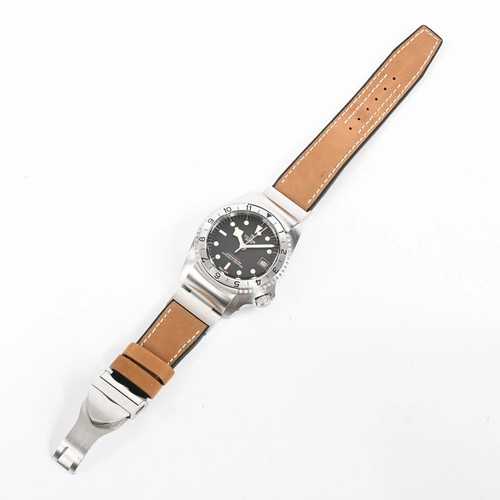 TUDOR WATCH BLACK BAY P01 70150 AUTOMATIC DATE BLACK DIAL STAINLESS STEEL MEN'S - Picture 3 of 8