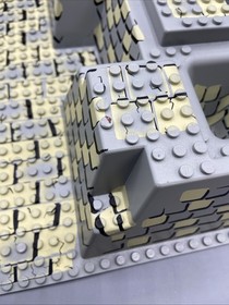 LEGO Dragon Fortress Raised Baseplate 30271 Adventurers Orient Expedition 7419