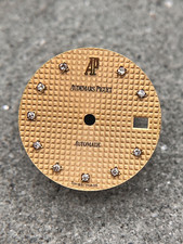 #1628 ORIG. AUDEMARS PIGUET 21,2mm DIAMANTE ORO ROYAL OAK QUADRANTE AUTOMATICO DATA