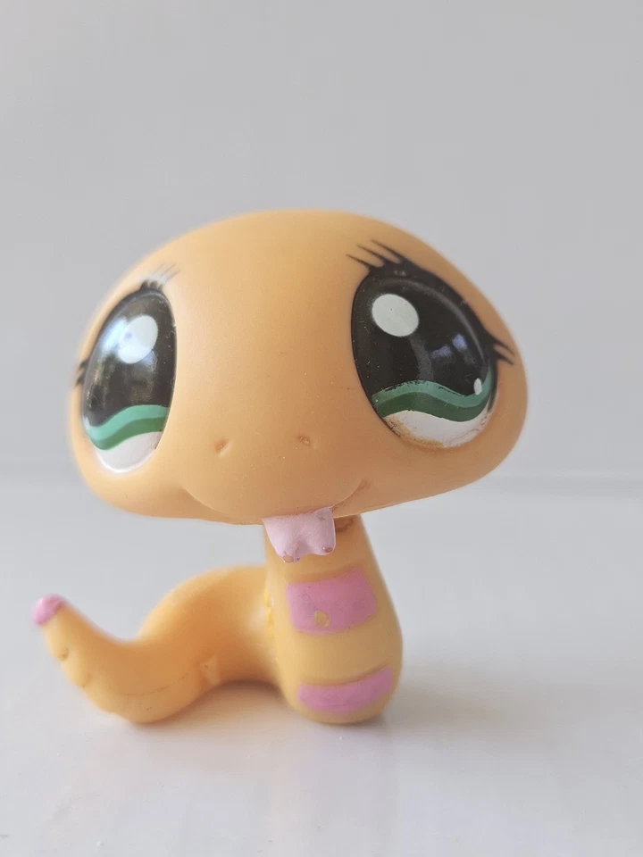 ✨️LPS Littlest Pet Shop # 1387 authentique Petshop serpent rare ✨️ - Photo 1/4