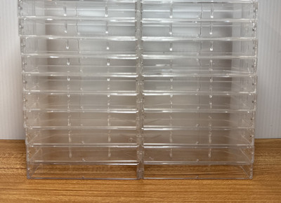 Clear Plastic ''NEW'' Empty Cassette Tape Replacement Jewel Case Lot of 20