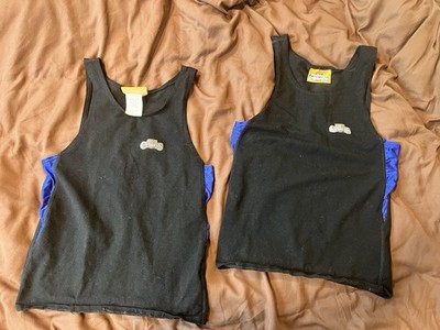 90s Rare Hot Chillys 2 Pack Base Layer Tanks Compression Tops Size Large Ski