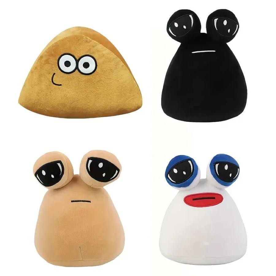 3 Styles Adorable Hot Game My Pet Alien Pou Plush Toy Pou Stuffed
