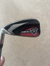 Callaway RAZR x HL 6 Iron Golf Club Graphite Shaft Regular Flex Right Handed VGC