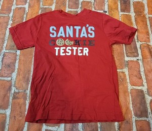 Gymboree Outlet Boys Christmas Shirt Sz 3t Santas cookie tester