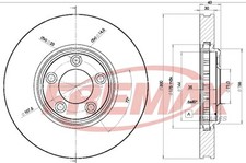 Remax Bd-4088 Brake Disc For Jaguar Remax Bd-4088 Brake Disc For Jaguar