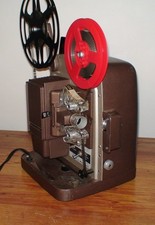 Bell  Howell 346a Super 8 Projector- "New Lamp w/ Converter" Fully Tested 