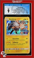 SM Black Star Promo Xurkitree SM116 Forbidden Light Prerelease STAFF CGC 9 on eBay