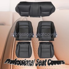 For 2003-2007 Honda Accord Both Side Rear Bench Bottom Leather Seat Cover Blk For 2003-2007 Honda Accord Both Side Rear Bench Bottom Leather Seat Cover Blk