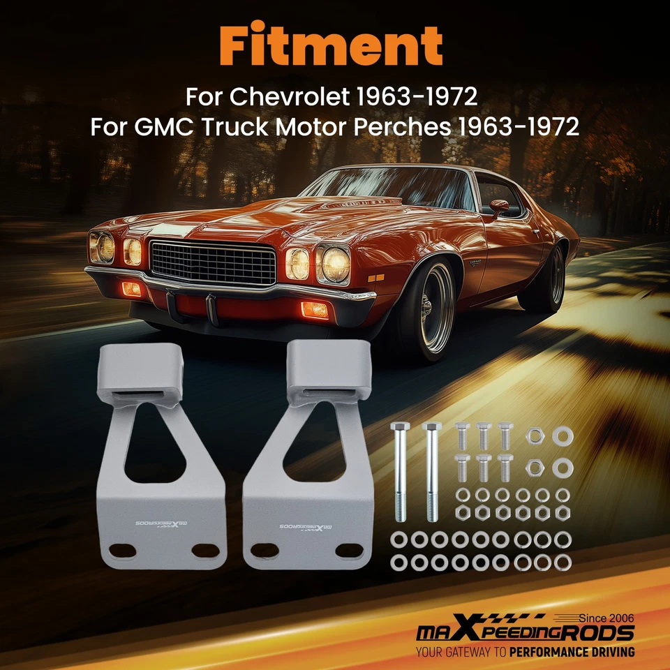 Conjunto de montagem de motor de alta folga para Chevy C10 Pickup 1963-1972 bloco pequeno - Imagem 4 de 4