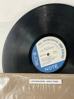 Lou Donaldson Gravy Train LP Vinyl RECORD ONLY 1962 Stereo RVG 