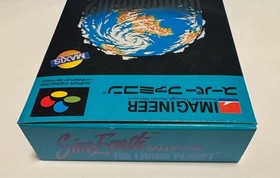 SFC Super Famicom SimEarth with Box No Manual Used Good Condition