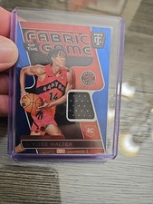 2024-25 Totally Certified Ja'Kobe Walter Fabric of the Game Jersey Blue RC 31/49